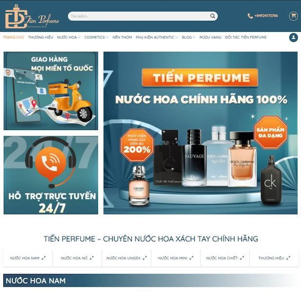 Shop Nước Hoa Chính Hãng Tphcm